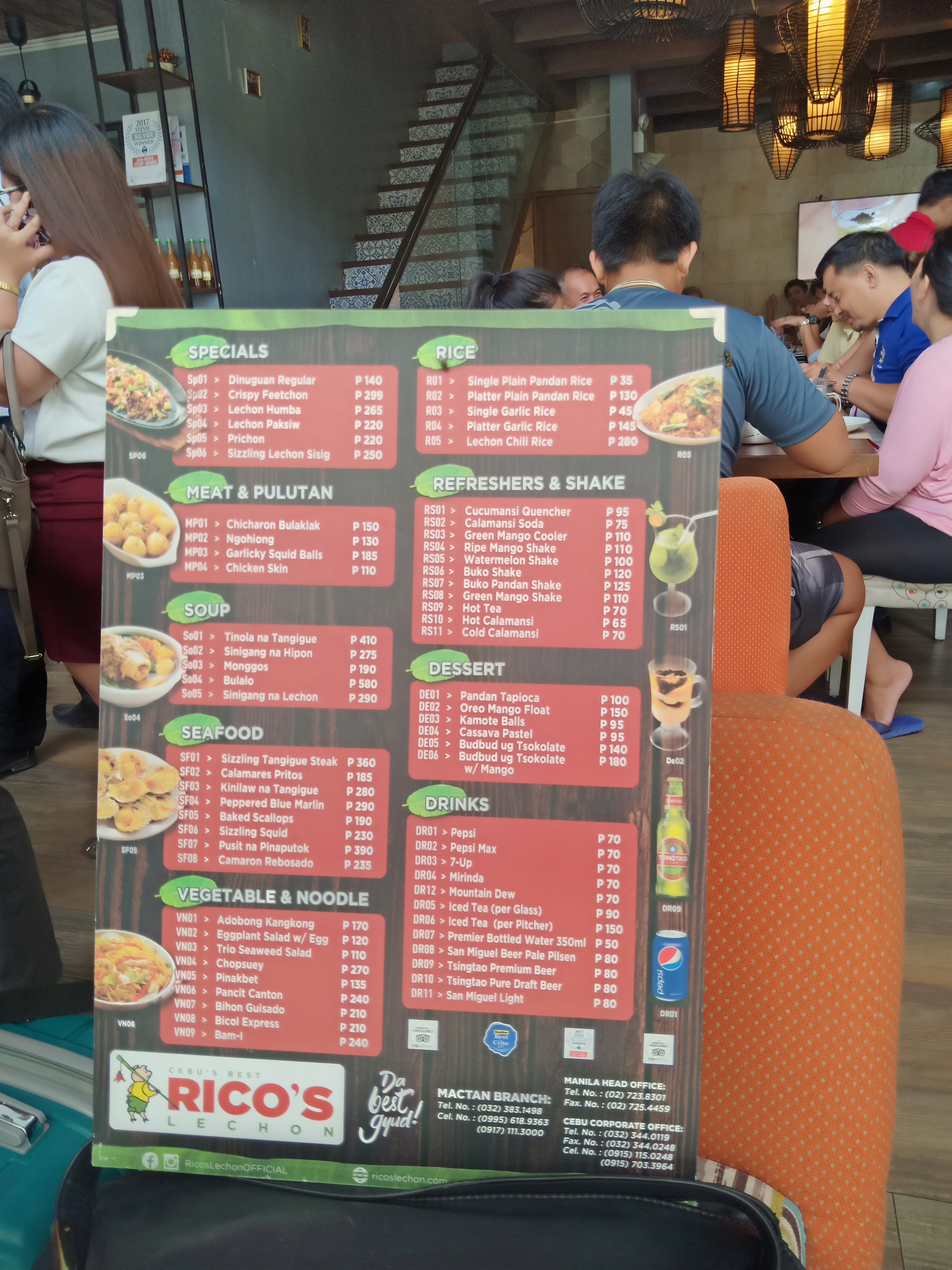 ricos lechon price