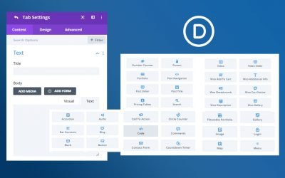 How To Put A Divi Module Inside The Divi Tab Layout