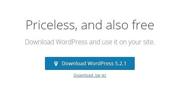 download wordpress 5.2.1