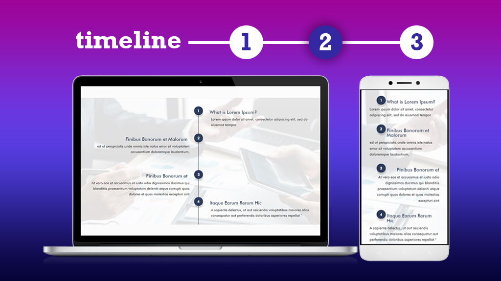 How To Create A Responsive Divi Timeline Module –  Divi Tutorial