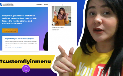 How To Create A Divi Custom Navigation Menu With Fly-In Effect