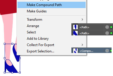 merge path layers illustrator